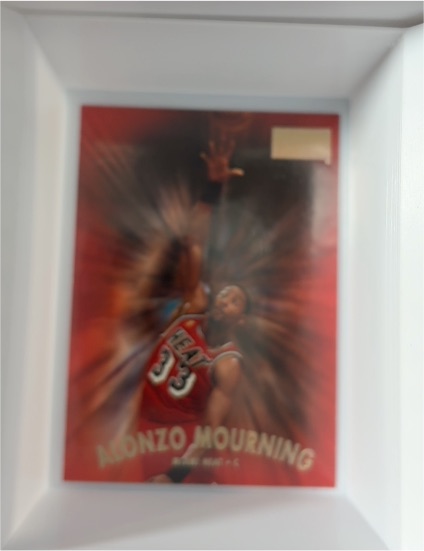 1997-98 SkyBox Premium #61 Alonzo Mourning — front
