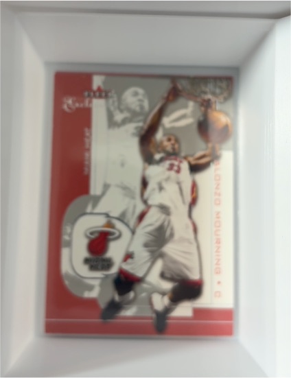 2002-03 Fleer Showcase #67 Alonzo Mourning — front