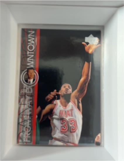 1996-97 Upper Deck #344 Alonzo Mourning — front