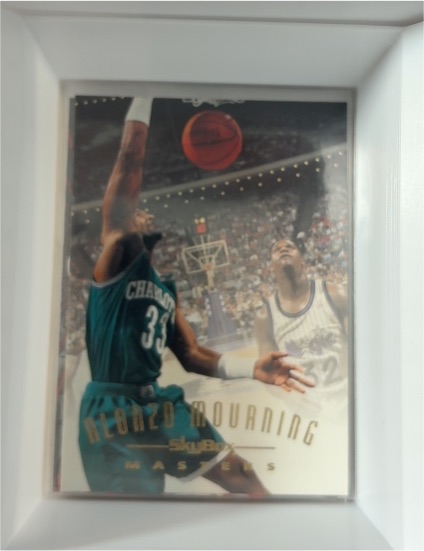 1994-95 SkyBox Masters #114 Alonzo Mourning — front