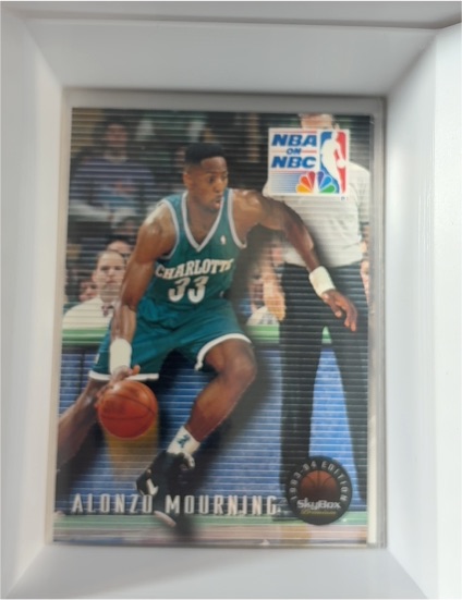 1993-94 Skybox Premium #5 Alonzo Mourning — front