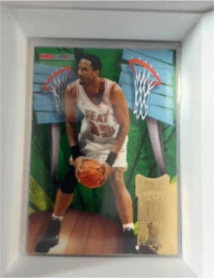 1996 Skybox Slamland #SL24 Alonzo Mourning — front