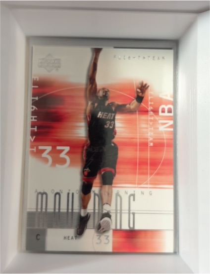 2001-02 Upper Deck Flight Team #74 Alonzo Mourning — front