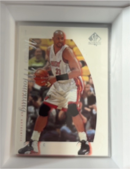 1999-00 SP Authentic #42 Alonzo Mourning — front