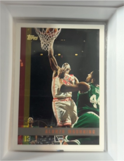1997-98 Topps #101 Alonzo Mourning — front