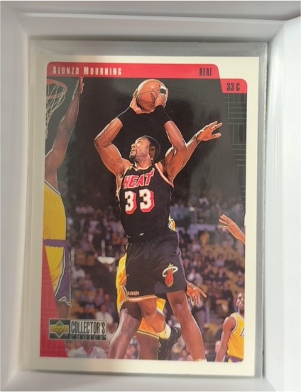 1997-98 Upper Deck Collector's Choice #274 Alonzo Mourning — front