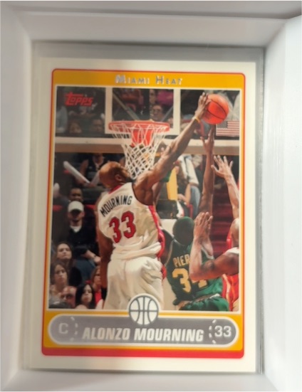 2006-07 Topps #59 Alonzo Mourning — front