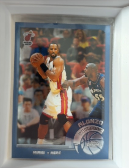 2002-03 Topps Chrome #121 Alonzo Mourning — front