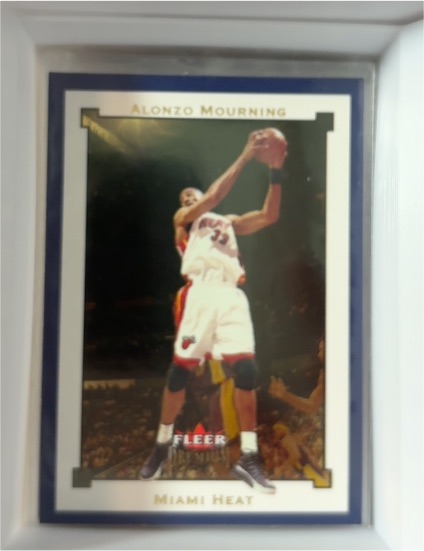 2002-03 Fleer Premium #87 Alonzo Mourning — front