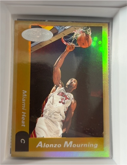 2000-01 Hoops Hot Prospects #13 Alonzo Mourning — front