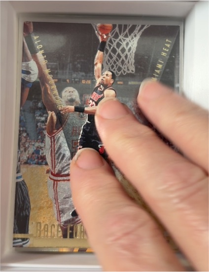 1995-96 Upper Deck SP Championship #131 Alonzo Mourning — front