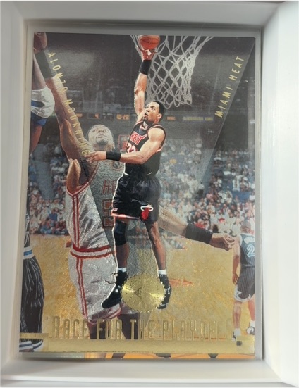1995-96 Upper Deck SP Championship #131 Alonzo Mourning — front