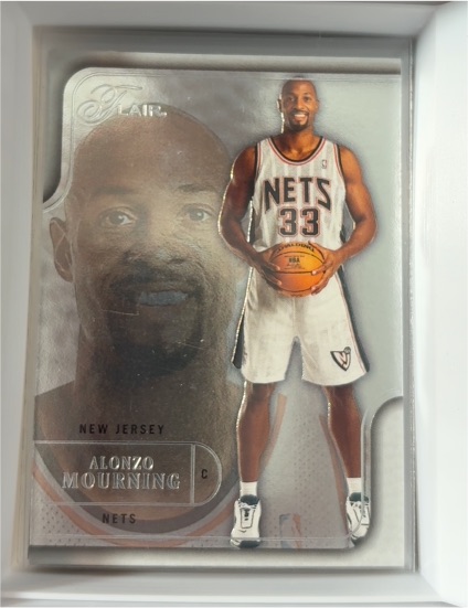 2003-04 Fleer Flair #6 Alonzo Mourning — front