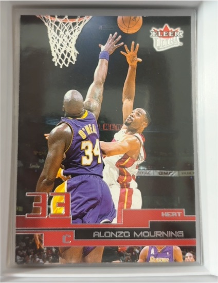 2000 Fleer Ultra #191 Alonzo Mourning — front