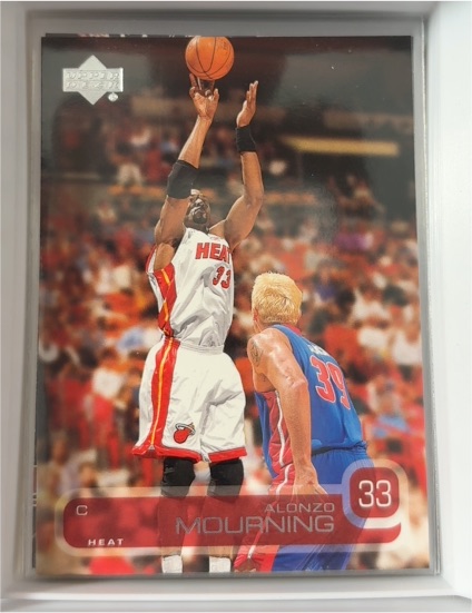 2002-03 Upper Deck #297 Alonzo Mourning — front