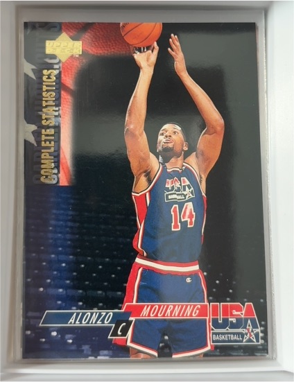 1994 Upper Deck USA #48 Alonzo Mourning — front