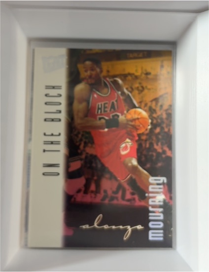 1996-97 Fleer Ultra #133 Alonzo Mourning On the Block — front
