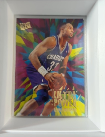 1995-96 Fleer Ultra #6 Alonzo Mourning Ultra Power — front