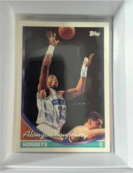 1993-94 Topps #170 Alonzo Mourning — front