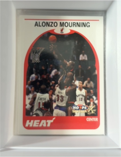 1999-00 Skybox NBA Hoops Decade #48 Alonzo Mourning — front