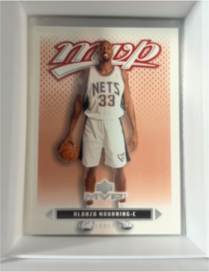 2003-04 Upper Deck MVP #106 Alonzo Mourning — front