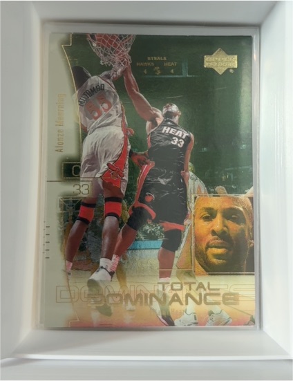 2000-01 Upper Deck #TD14 Alonzo Mourning Total Dominance — front