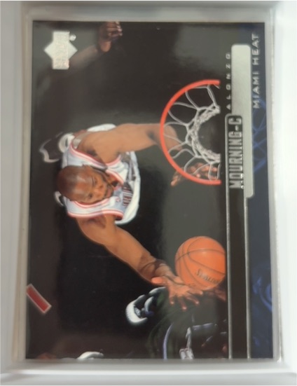 1999-00 Upper Deck #63 Alonzo Mourning Miami Heat — front