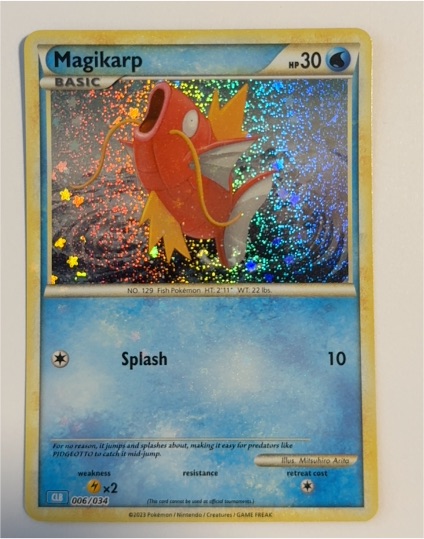 2023 Pokemon Classic Collection #006 Magikarp — front