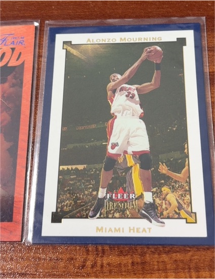 2002-03 Fleer Premium #87 Alonzo Mourning — front