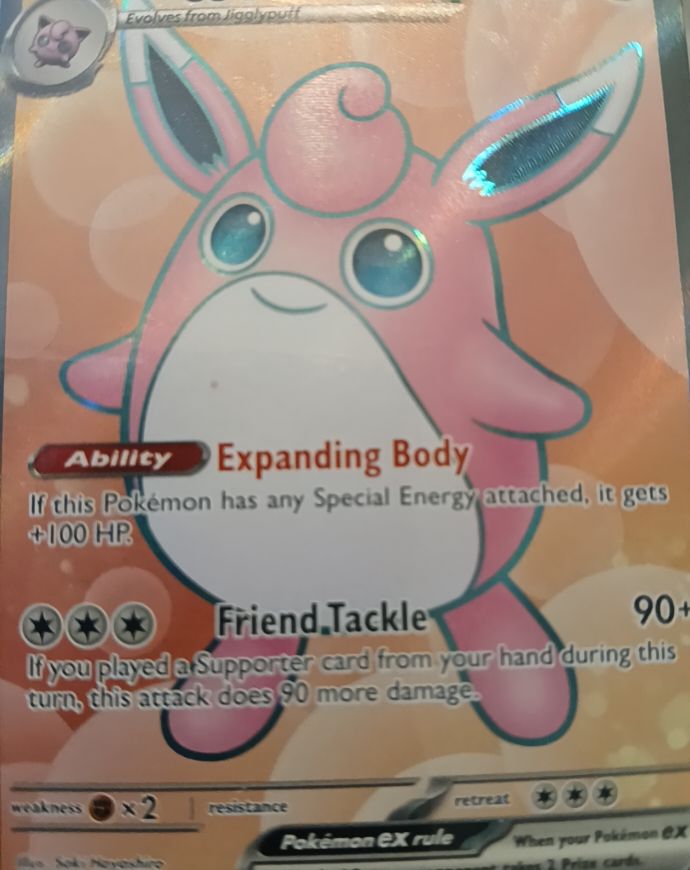 2025 Pokémon TCG 151C Wigglytuff EX — front