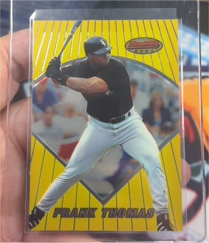 1996 Bowman's Best #13 Frank Thomas — front