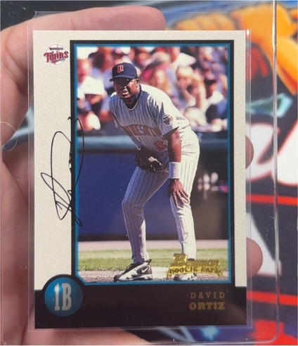 1998 Bowman #71 David Ortiz — front