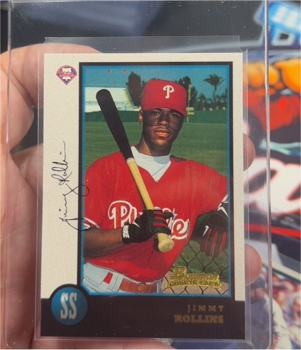 1998 Bowman #181 Jimmy Rollins — front