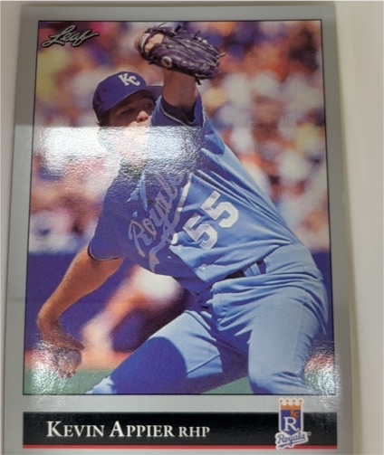 1992 Leaf #31 Kevin Appier — front