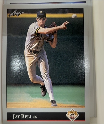 1992 Leaf #143 Jay Bell — front