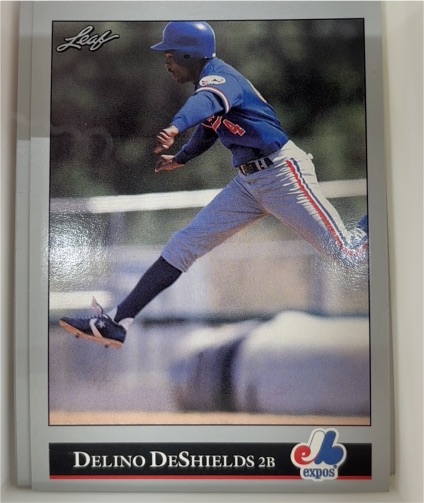 1992 Leaf #138 Delino DeShields — front