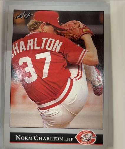 1992 Leaf #120 Norm Charlton — front