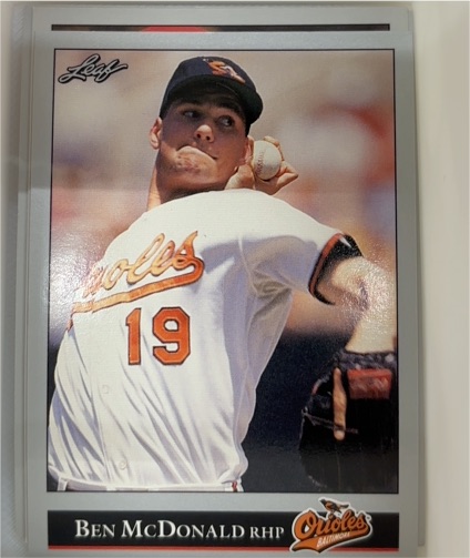 1992 Leaf #145 Ben McDonald — front