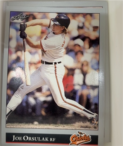 1992 Leaf #36 Joe Orsulak — front