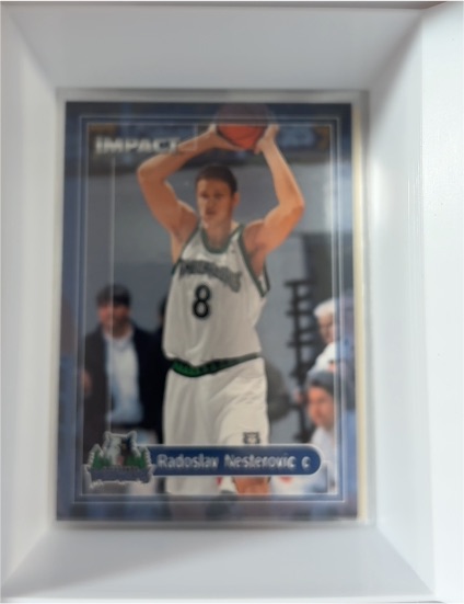 1999-00 Skybox Impact #174 Radoslav Nesterovic — front