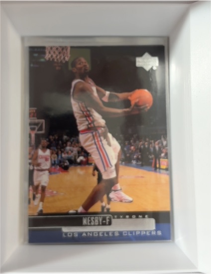1999-00 Upper Deck #54 Tyrone Nesby Los Angeles Clippers Rookie — front