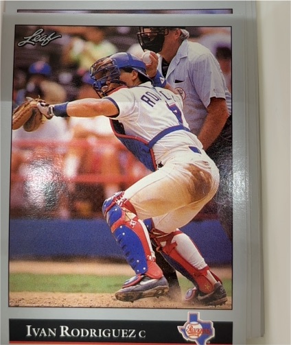 1992 Leaf #194 Ivan Rodriguez — front