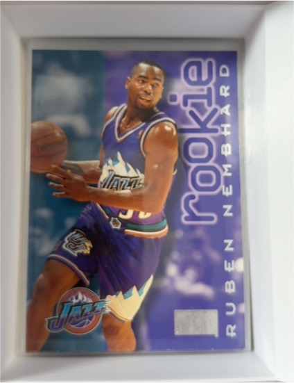1996-97 SkyBox Premium #228 Ruben Nembhard Rookie — front