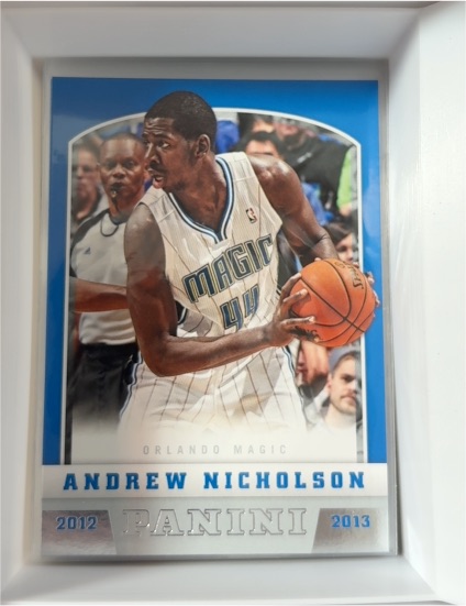 2012-13 Panini #221 Andrew Nicholson — front