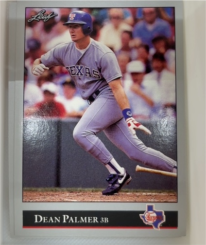 1992 Leaf #225 Dean Palmer — front