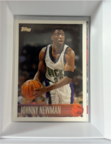 1996-97 Topps #56 Johnny Newman — front