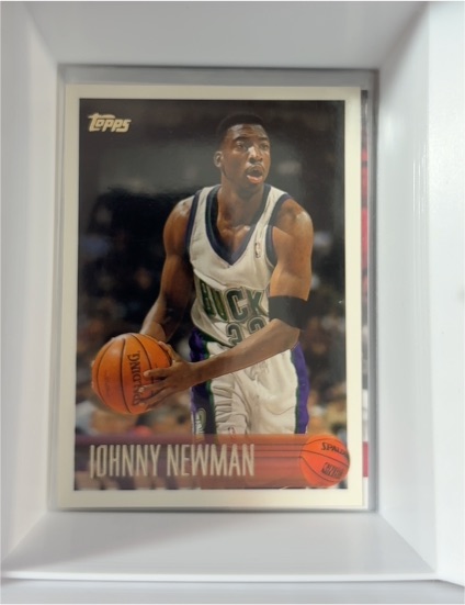 1996-97 Topps #56 Johnny Newman — front