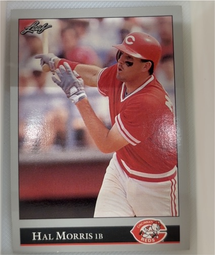 1992 Leaf #205 Hal Morris — front