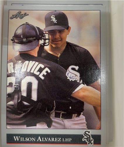 1992 Leaf #78 Wilson Alvarez — front