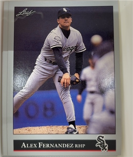 1992 Leaf #85 Alex Fernandez — front